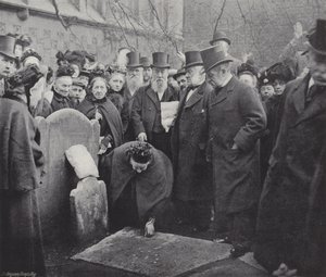 Ramassage de six pence à Smithfield - J. Benjamin Stone