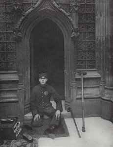Le cireur de chaussures de la Chambre des communes - J. Benjamin Stone