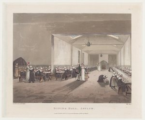 Salle à manger, Asile, 1er février 1808 - J. Bluck