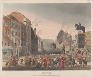 Pilori, Charing Cross, 1er avril 1809