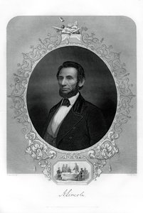 Président Abraham Lincoln, homme politique américain, 1862-1867