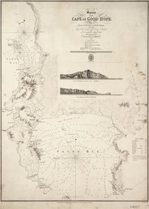 Carte du Cap de Bonne-Espérance - J. & C. Walker