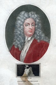 Joseph Addison, homme politique et écrivain anglais, 1796 - J. Chapman