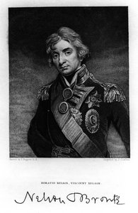 Horatio Nelson, 1er vicomte Nelson, commandant naval anglais, 19e siècle