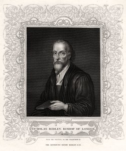 Nicholas Ridley, évêque de Londres, XIXe siècle - J. Cochran