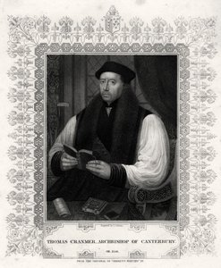 Thomas Cranmer, archevêque de Cantorbéry, 19e siècle
