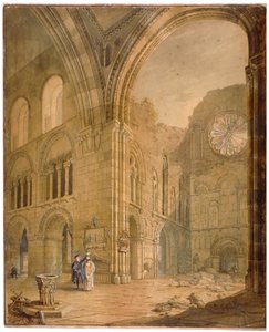 Église de St Bartholomew-the-Great, Smithfield, City de Londres, 1806