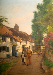 Retour à la maison (Dashpers Lane, Brixham, Devon) - J. Cooke