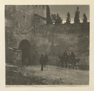 Une porte - Ségovie - J. Craig Annan