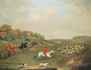 Chasse en pleine course - J. Francis Sartorius