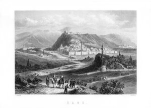 Kars, une ville du nord-est de la Turquie, 1893