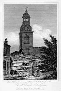 Christ Church, Blackfriars, Southwark, Londres, 1817