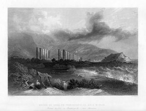 Les ruines de Soli, ou Pompeiopolis, Turquie
