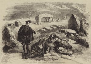 Scène du nouveau drame, Hamilton de Bothwellhaugh - J. H. Nicholson