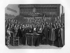 Le serment de ratification du traité de Münster - J. H. Rennefeld