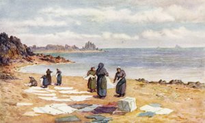 Jour de séchage à La Houle