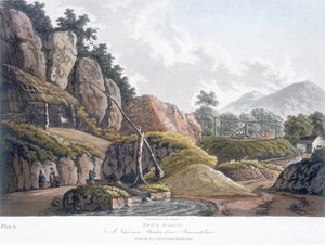 Fabrication de briques près de Stanton Drew, Somerset, 28 février 1798 - J. Hassall