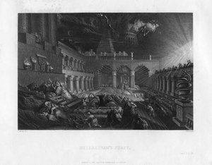 Le festin de Balthazar - J. Horsburgh