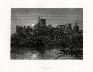 Château de Windsor, Berkshire, 19ème siècle - J. Horsburgh