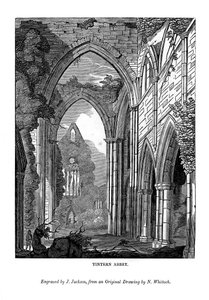 Abbaye de Tintern, 1843 - J. Jackson