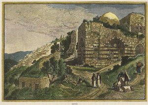 Safed. De : Palestine pittoresque, Sinaï et Égypte - J. Johnstone