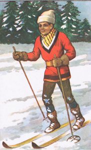 Garçon Canadien, des affiches scolaires MacMillan, c.1950-60s