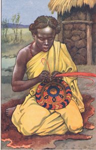 Le travailleur de raphia