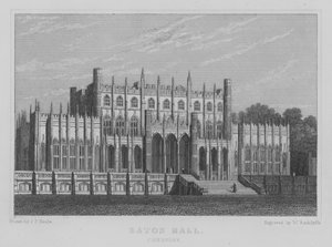 Eaton Hall, Cheshire (gravure)