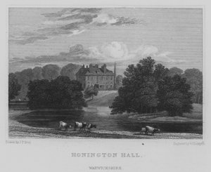 Honington Hall, Warwickshire (gravure)
