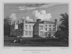 Shottesbrooke House, Berkshire (gravure)