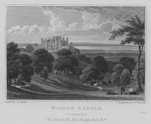 Château de Wilton, Yorkshire, résidence de Sir John Lowther, baronnet, député