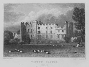 Château de Witton, Durham - John Preston Neale