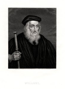 John Wycliffe, théologien anglais, 19ème siècle