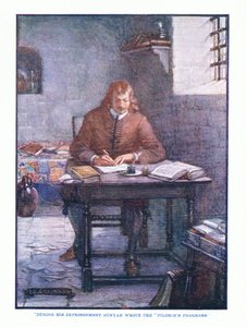 Pendant son emprisonnement, Bunyan a écrit Le Voyage du Pèlerin, de la littérature anglaise publiée par T C & EC Jack, vers 1920 - J. R. Skelton