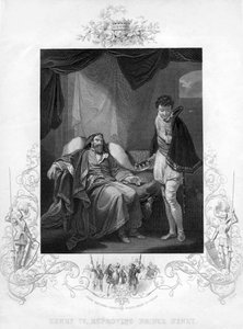Henri IV réprimandant le prince Henri