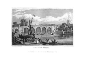 Pont de Kingston, Londres, 1829
