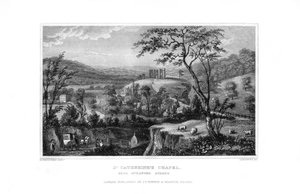 Chapelle Sainte-Catherine, Guildford, Surrey, 1829 - J. Rogers