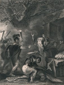 Le Massacre des druides, milieu du XIXe siècle