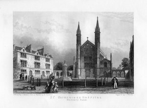 Hôpital Sainte-Catherine, Regents Park, Londres, 19ème siècle