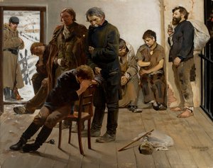 En route vers la prison (Prisonniers) - Jacek Malczewski