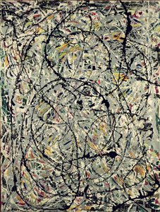 Chemins ondulants - Jackson Pollock
