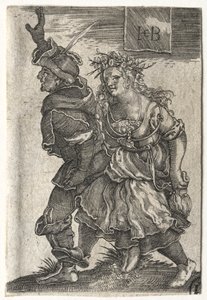 Un Couple de Paysans Dansant - Jacob Binck