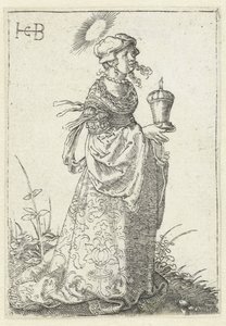 Marie Madeleine avec un pot de baume - Jacob Binck