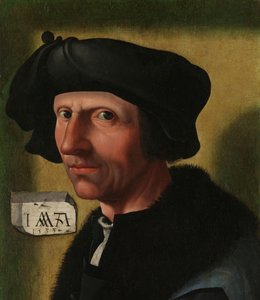 Portrait de Jacob Cornelisz van Oostsanen (c. 1472/77-1528/33)