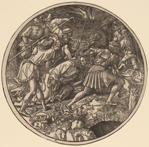 Christ emmené après son arrestation - Jacob Cornelisz van Oostsanen