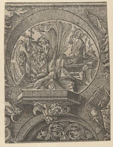 La descente aux enfers et la résurrection du Christ - Jacob Cornelisz van Oostsanen