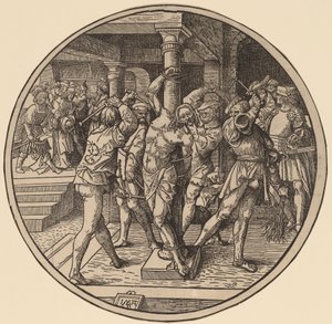 La Flagellation du Christ et le Christ devant Pilate