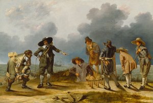 Le Jeu de quilles, vers 1635-40