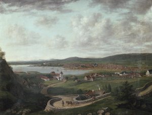 Christiania et ses environs depuis Egeberget
