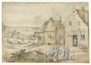 Paysage avec le Bon Samaritain